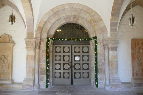 Hauptportal im Dom zu Fritzlar - Heilige Pforte